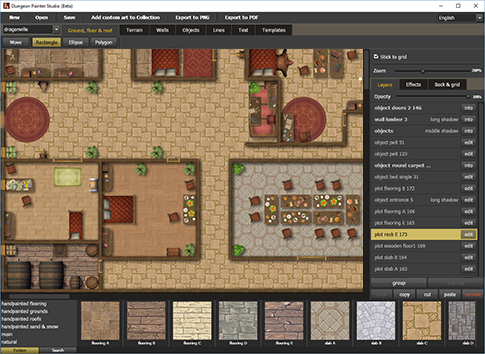 D D Map Creator Tool Dungeon Maps For Rpg. Create Maps Online, Download As Pdf And Png.